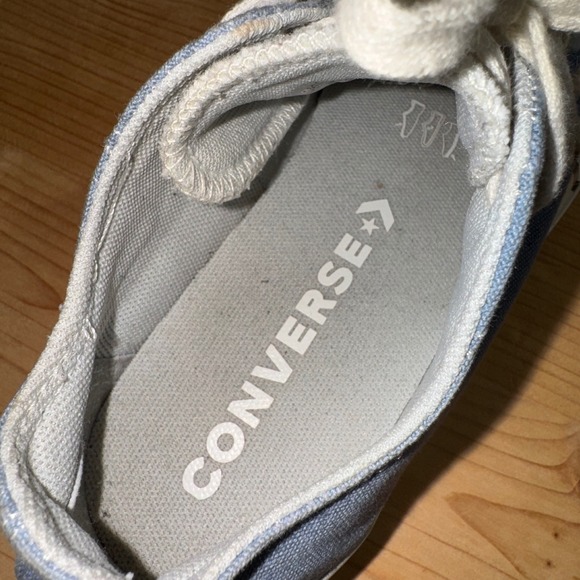 Converse Chuck Taylor All Star Platform Low‎ Tops Blue Women's Size 5 - Picture 2 of 8